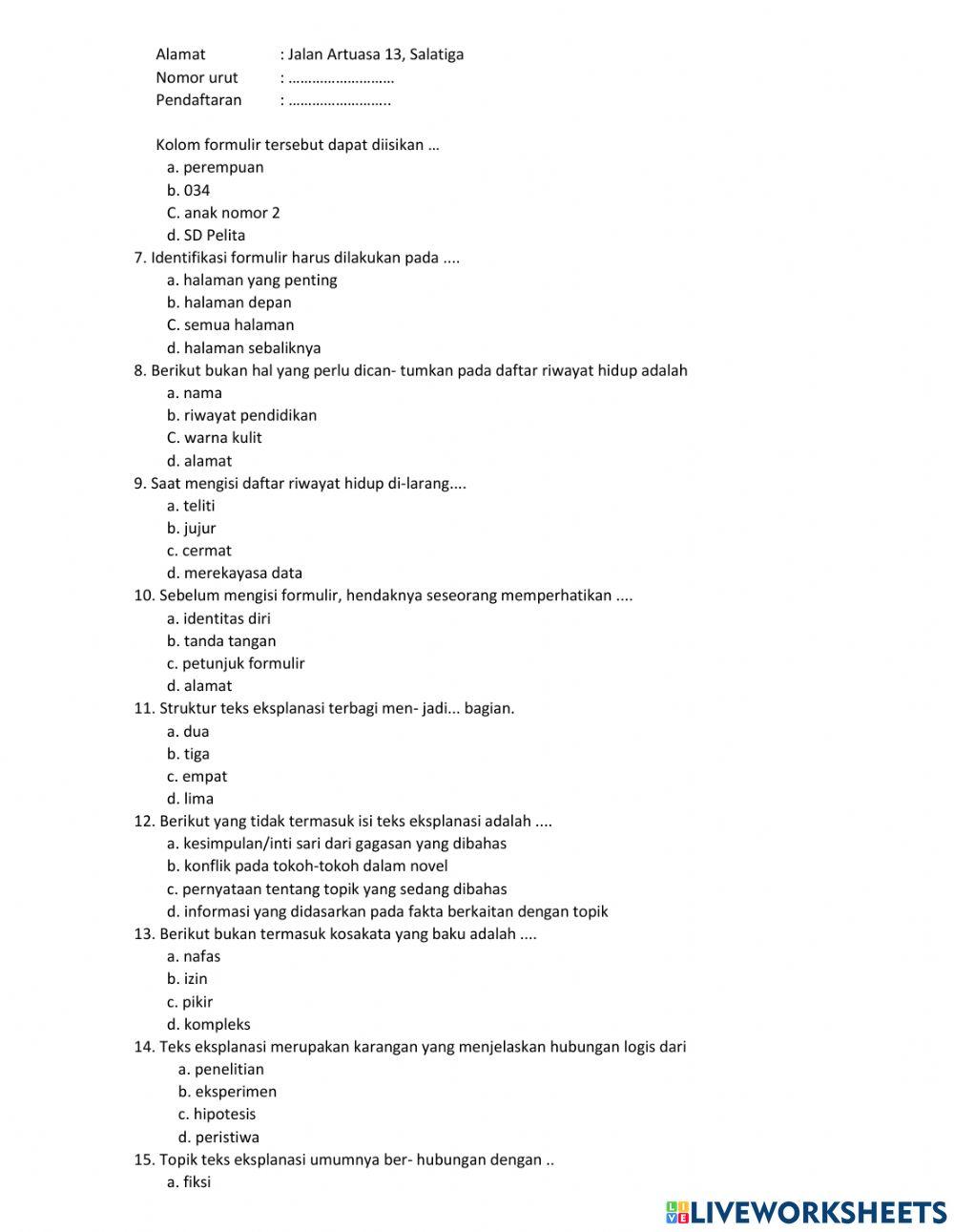 Pat b indo 6 nop 2022