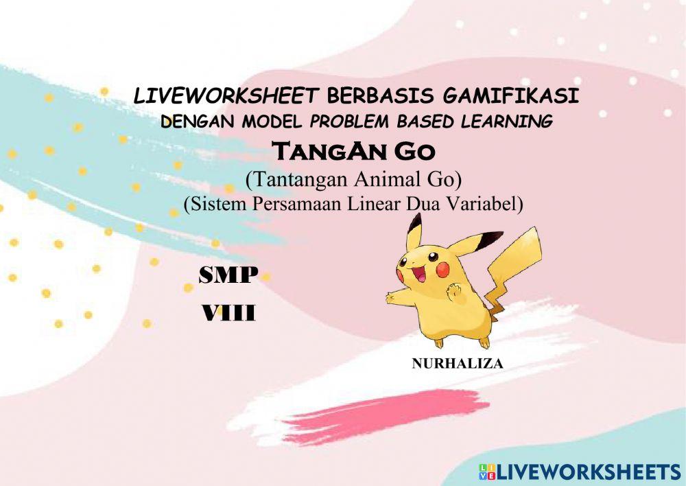 LKPD Gamifikasi Materi SPLDV Kelas 8 Pertemuan 3
