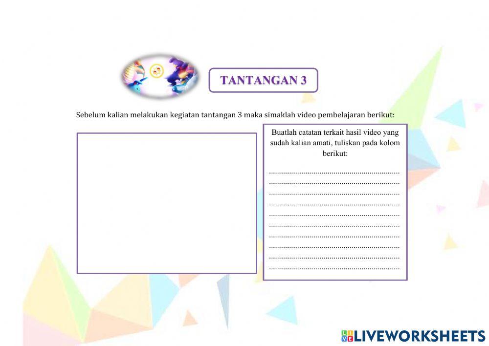 LKPD Gamifikasi Materi SPLDV Kelas 8 Pertemuan 3