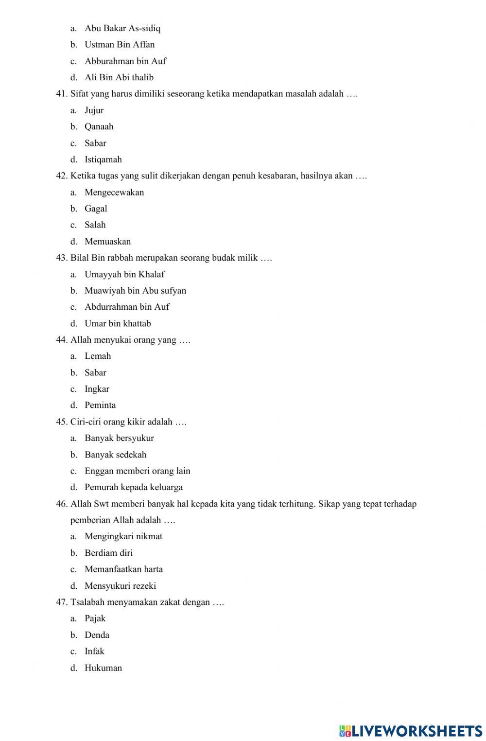 Soal PAS Ganjil AA 2022-2023