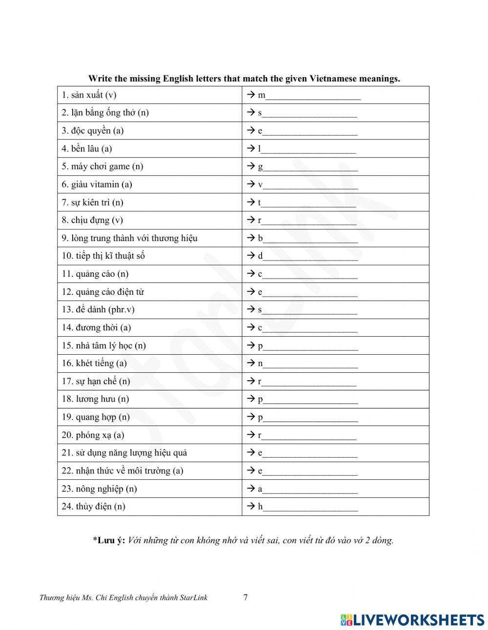 Foreign teacher-S8-Week 16-U4+5-Vocab Revision (1)
