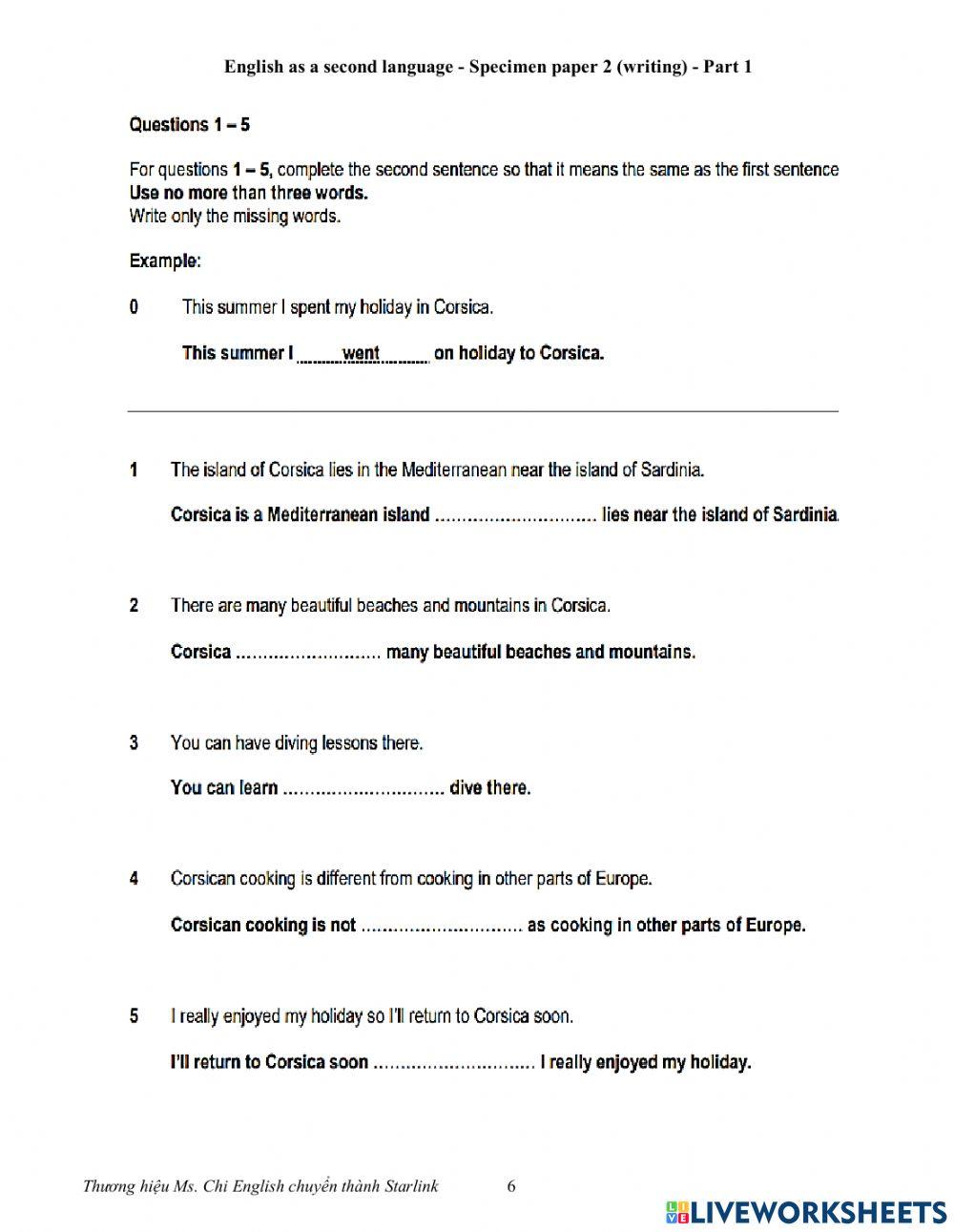 Viet Teacher - S7 - Week 16 - PET REVISION - Part 1