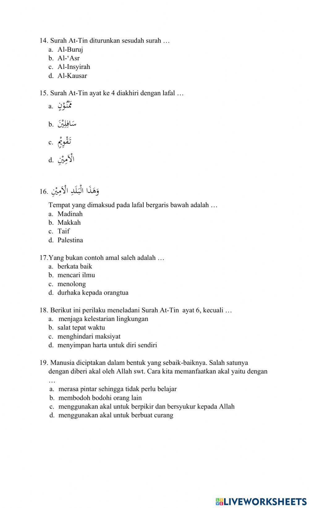 Qh | Live Worksheets