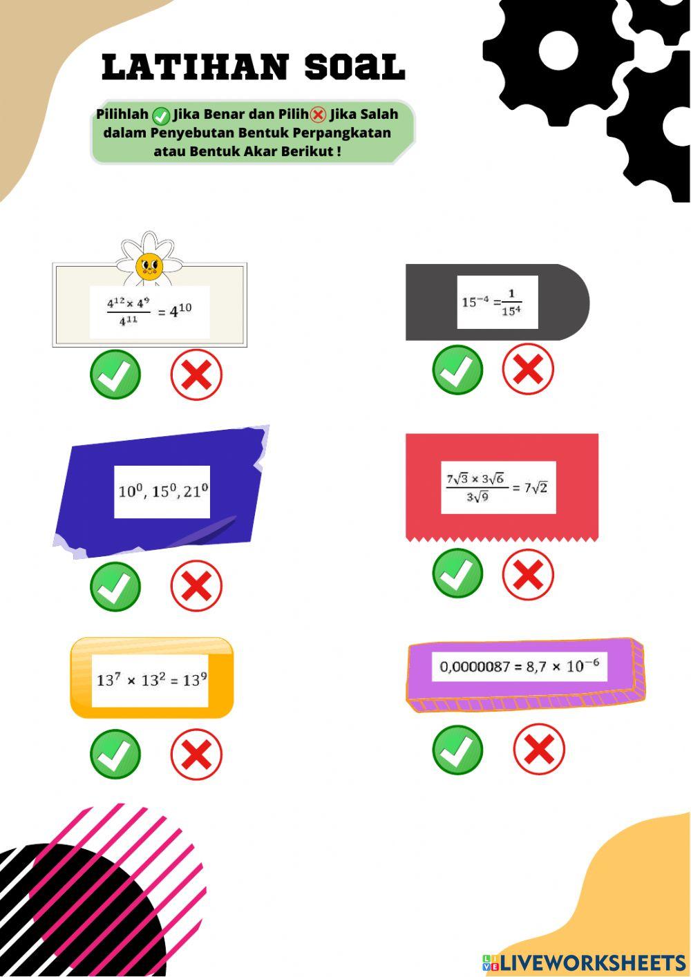 Perpangkatan dan Bentuk Akar (Bagian 2)
