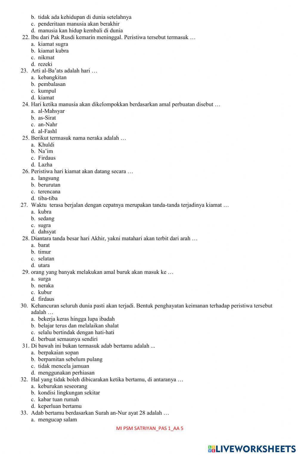 Pas akidah a gasal 5 22.23