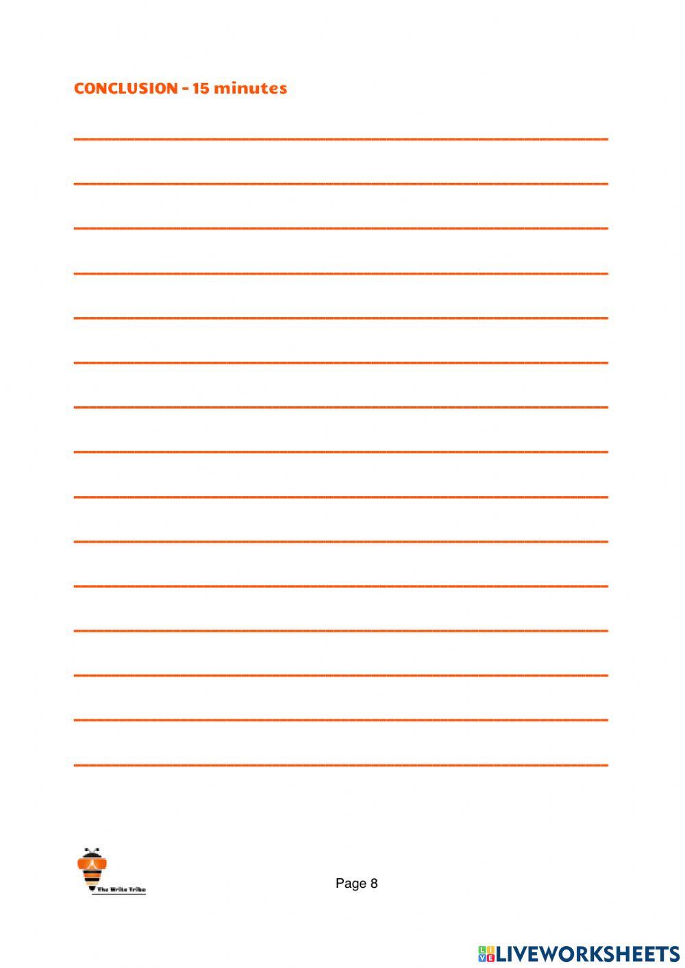 P2-3 Intense Writing Workshop Day 3