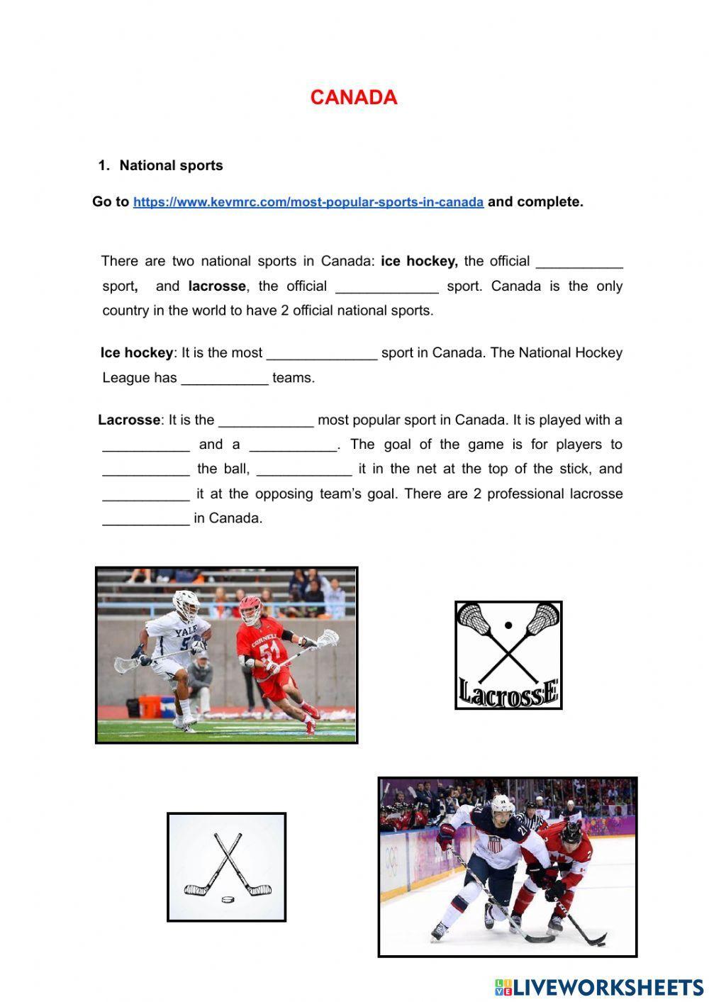 Canada - National sports