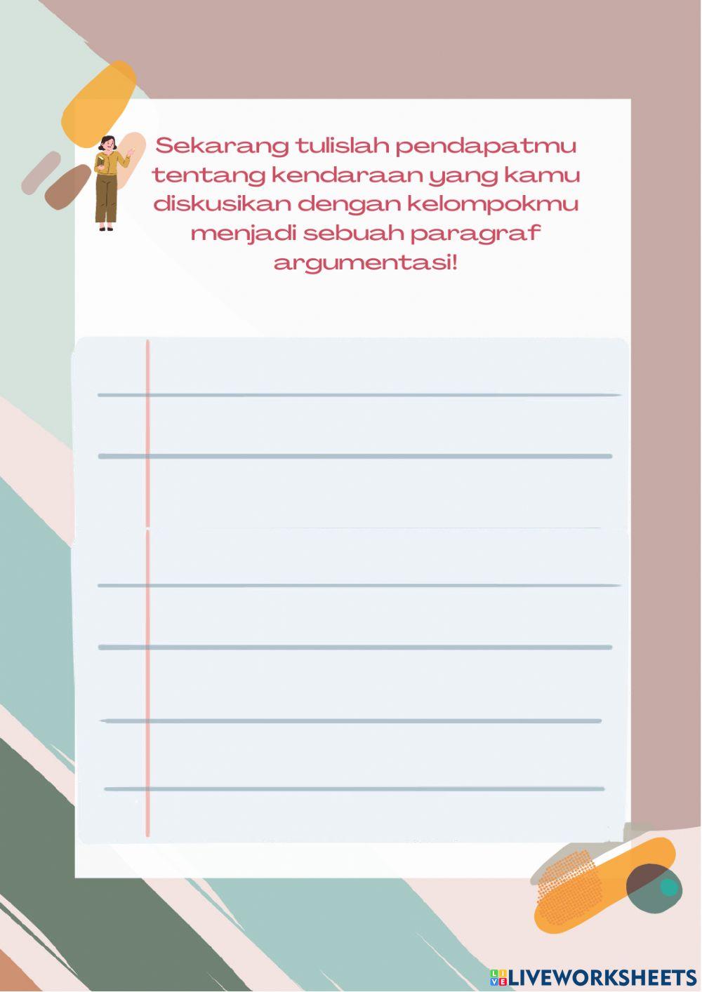 Paragraf argumentasi