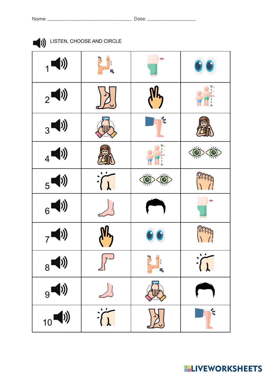 Human body listening