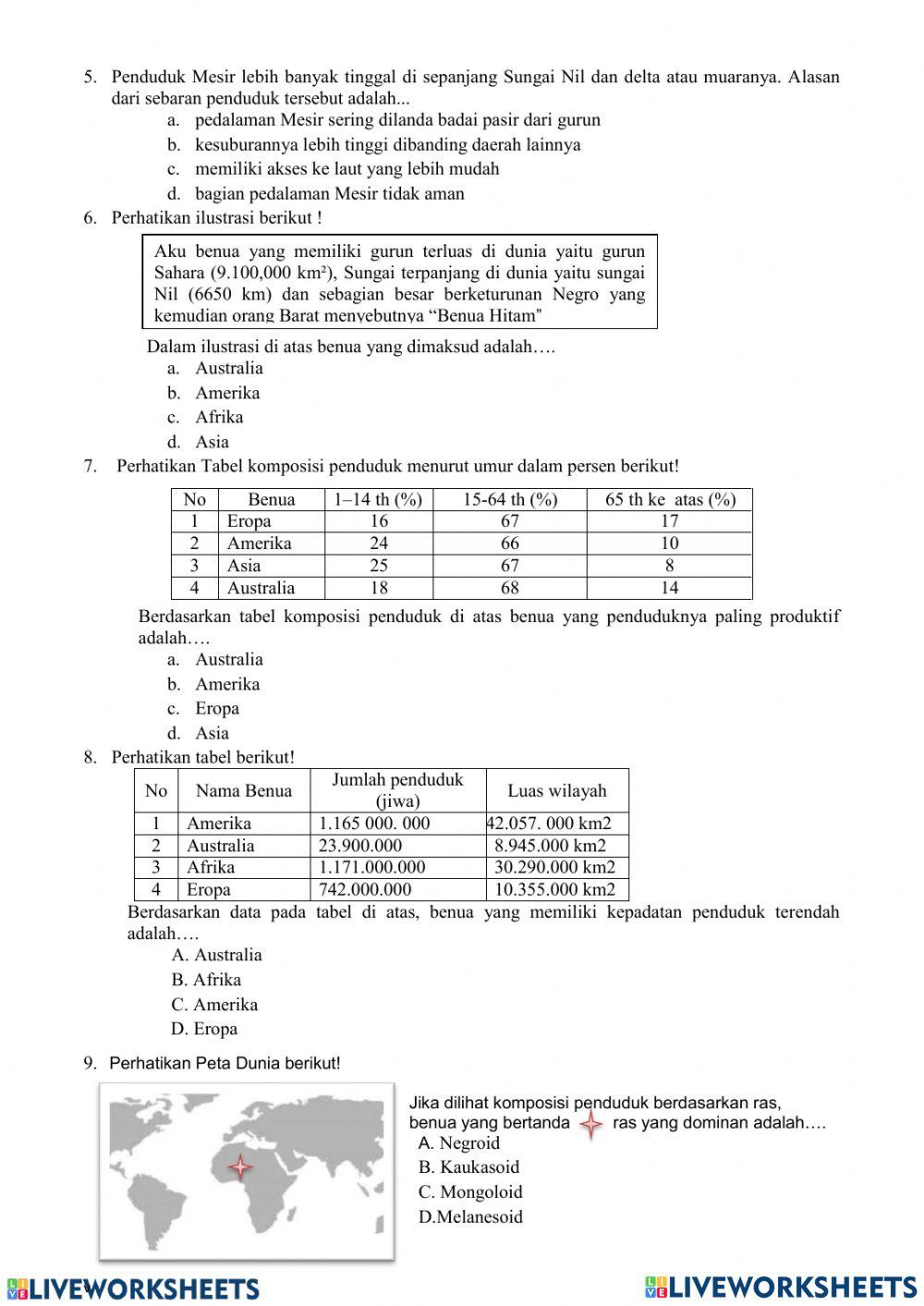 SOAL PAS IPS 9 -GANJIL MR