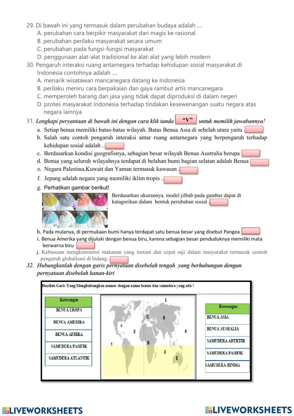 SOAL PAS IPS 9 -GANJIL MR