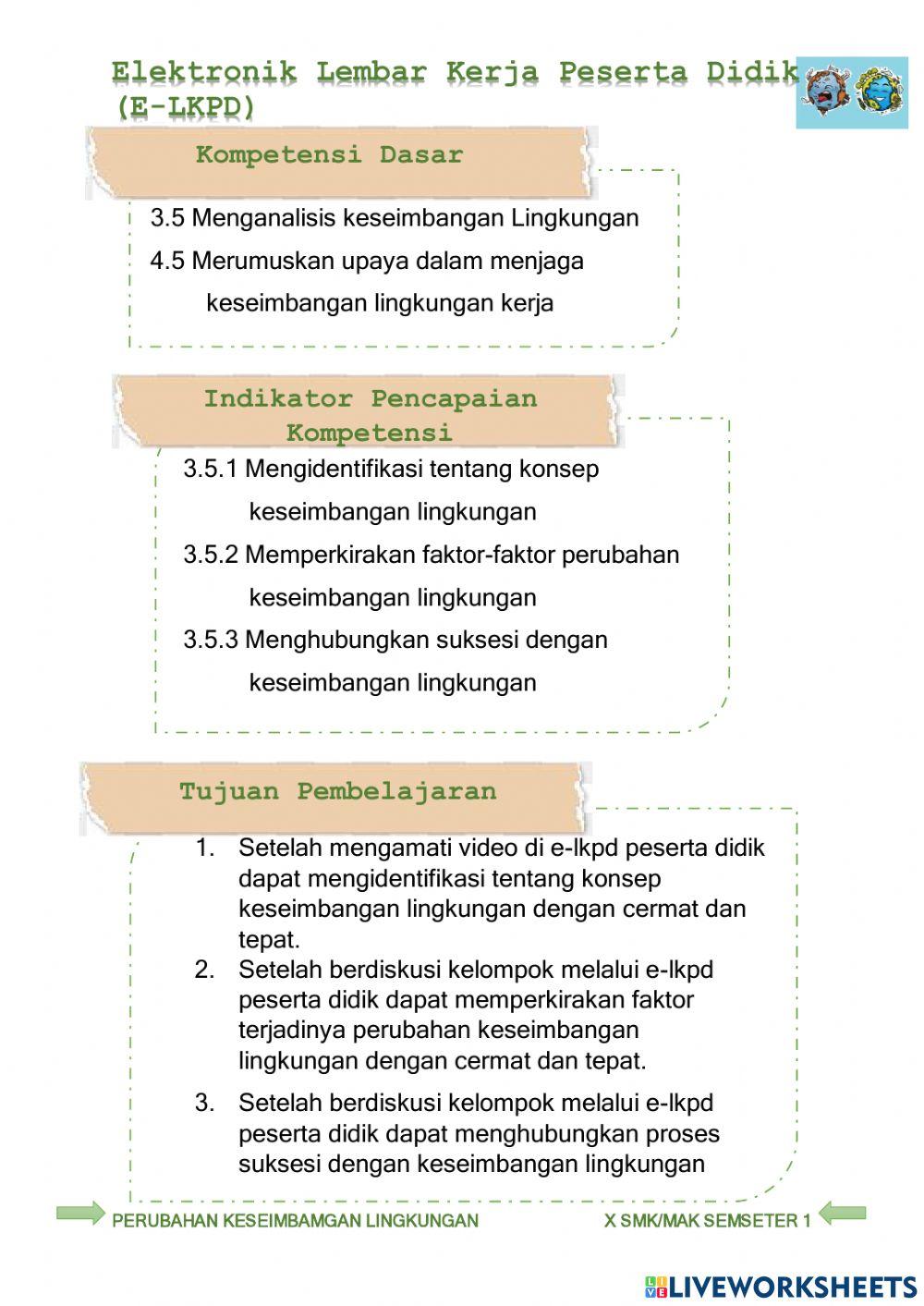 E-lkpd keseimbangan lingkungan