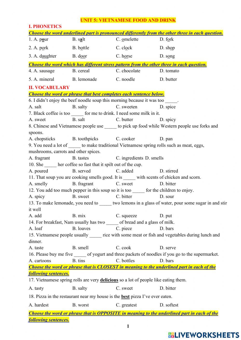G7-review unit 5 tn50c