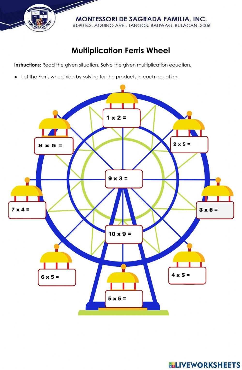 MULTIPLICATION FERRIS WHEEL 2488869 Phia09