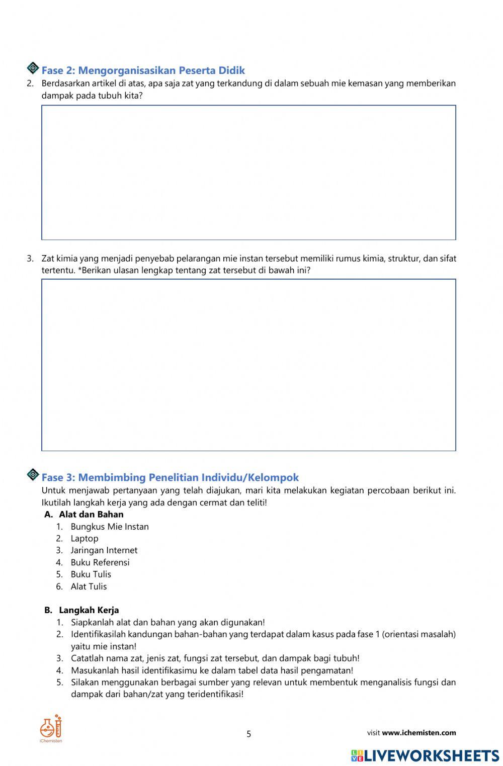 LKPD PBL Alkohol Eter (Tendika - 2022)