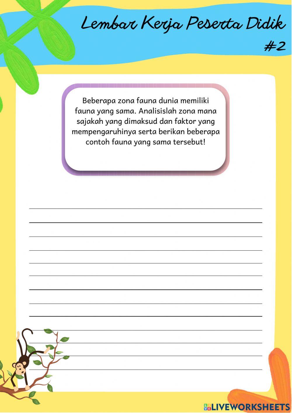 Peta persebaran fauna dunia