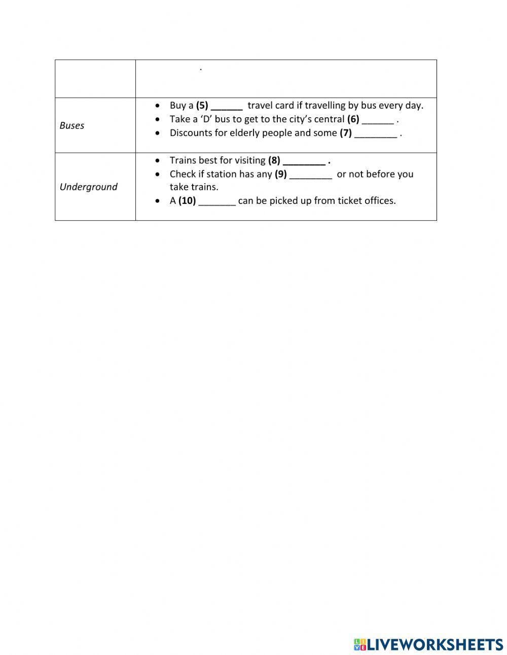 IE1, Unit 8, Listening, Exercise 3