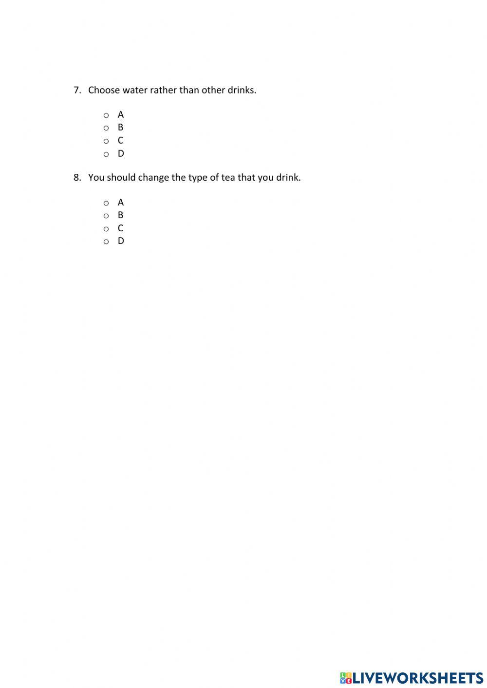 IE0, Unit 8, Reading and Writing, Exercise 2