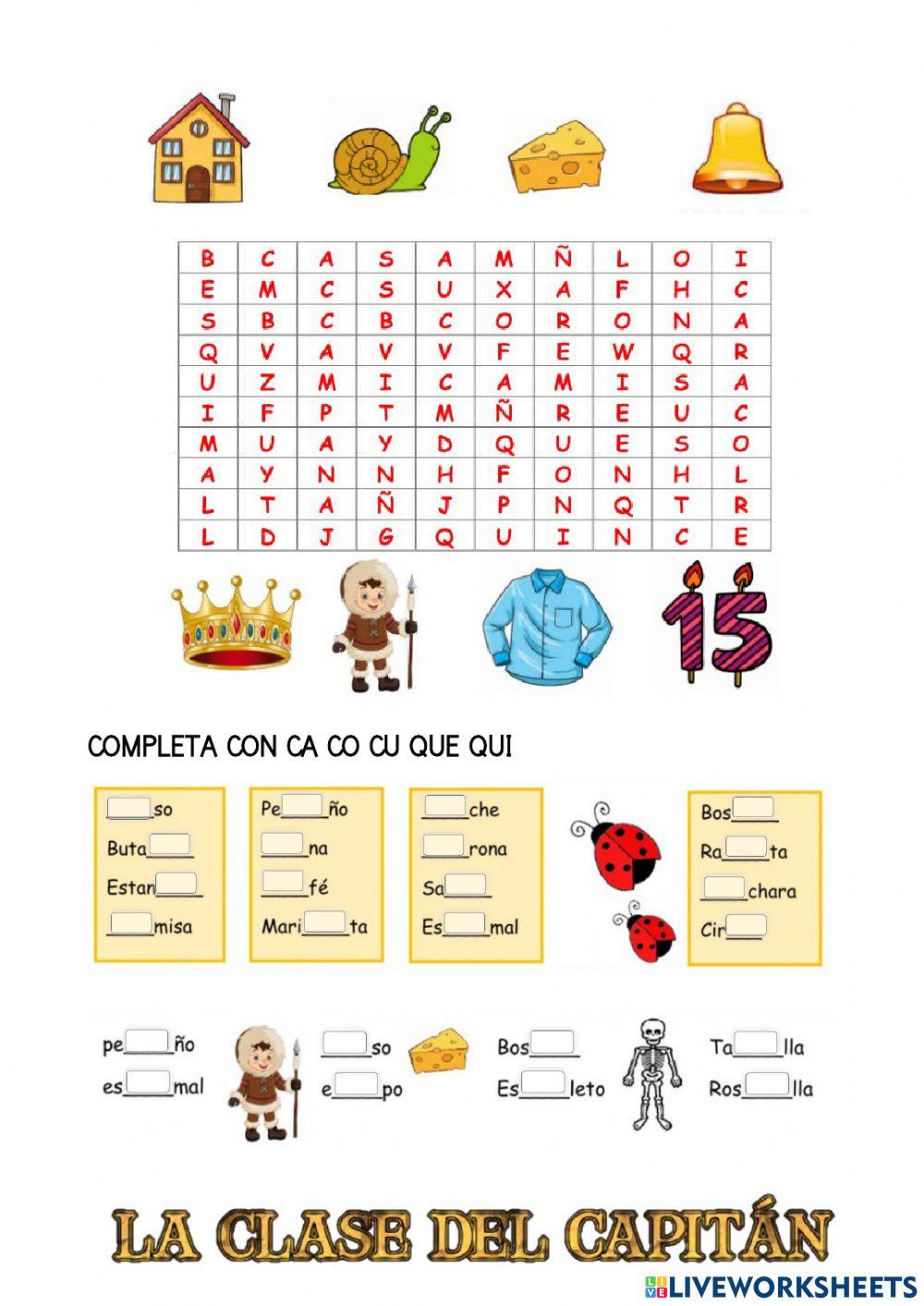 3º lengua T3 REGLA DE LA C