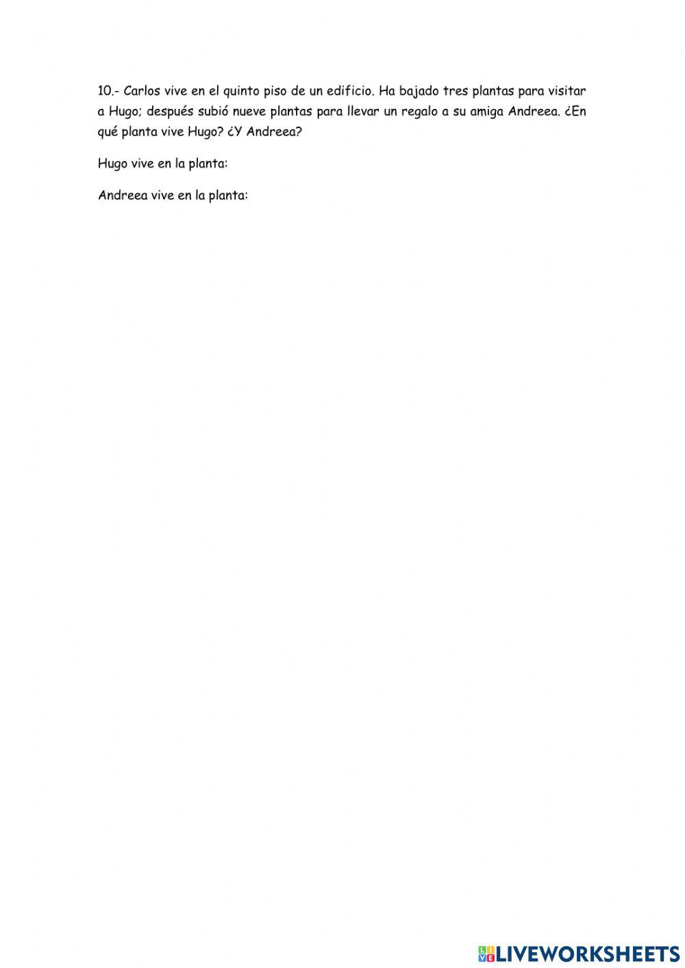 Repaso tema números enteros 6ºe.p