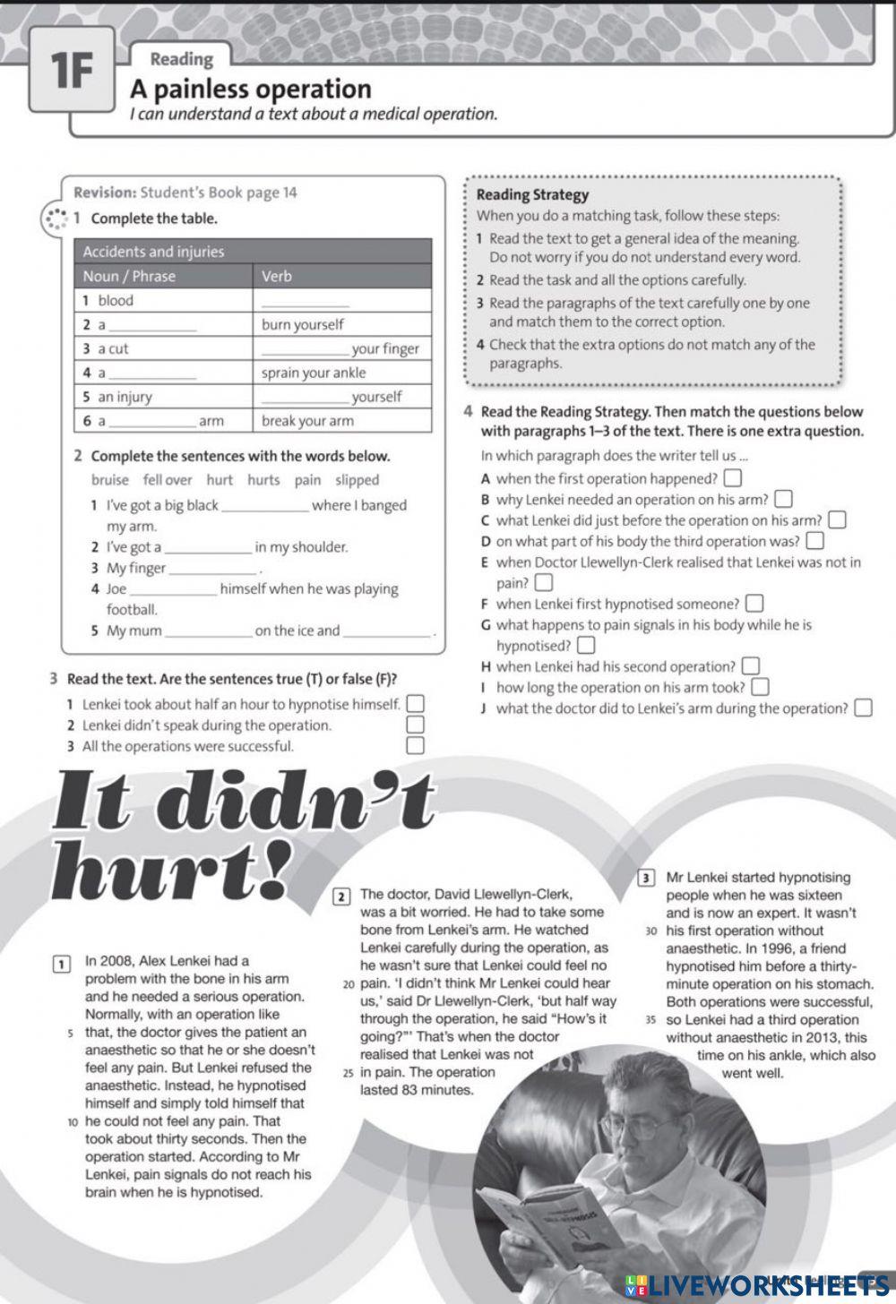 A painless operation