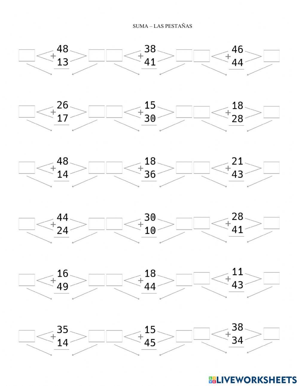 Suma - Las Pestañas