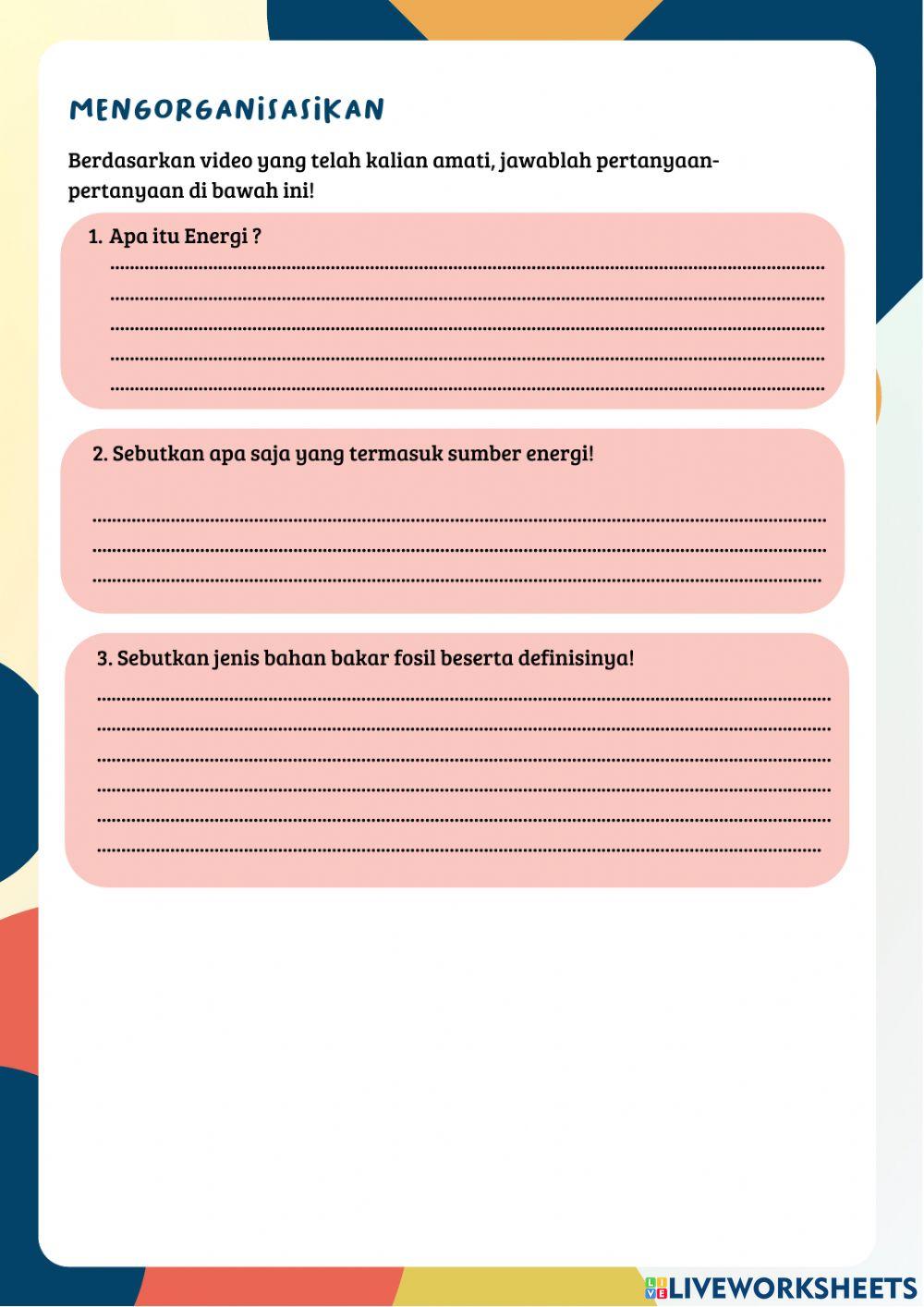 LKPD Energi Baru dan Terbarukan