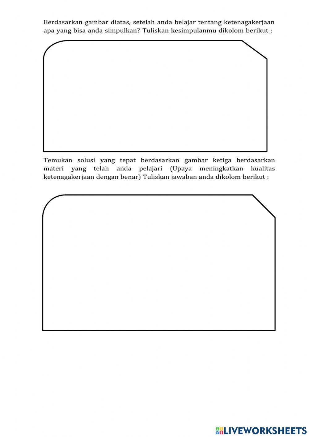 LKPD Ketenagakerjaan