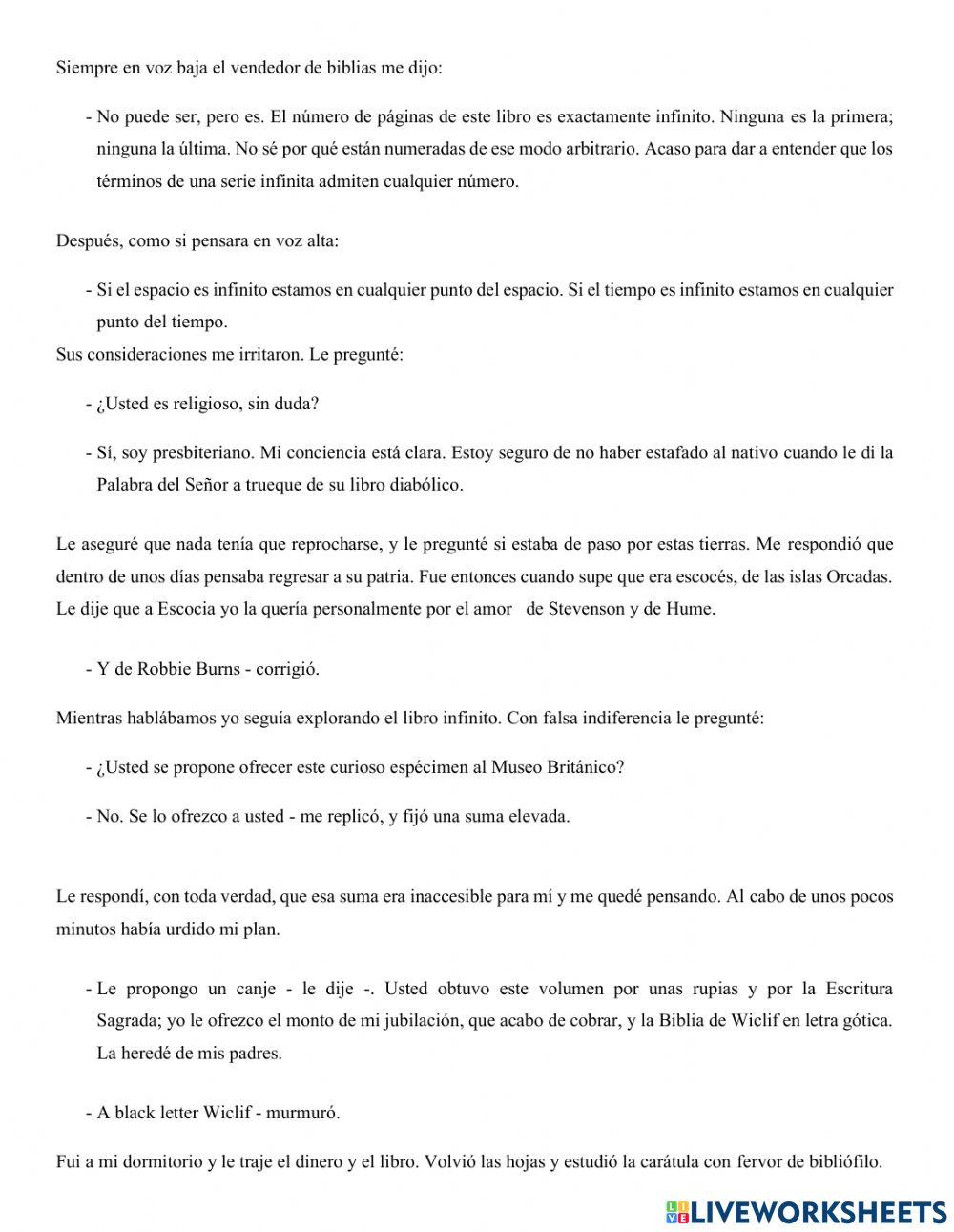 Concepciones Intuitivas sobre el Infinito