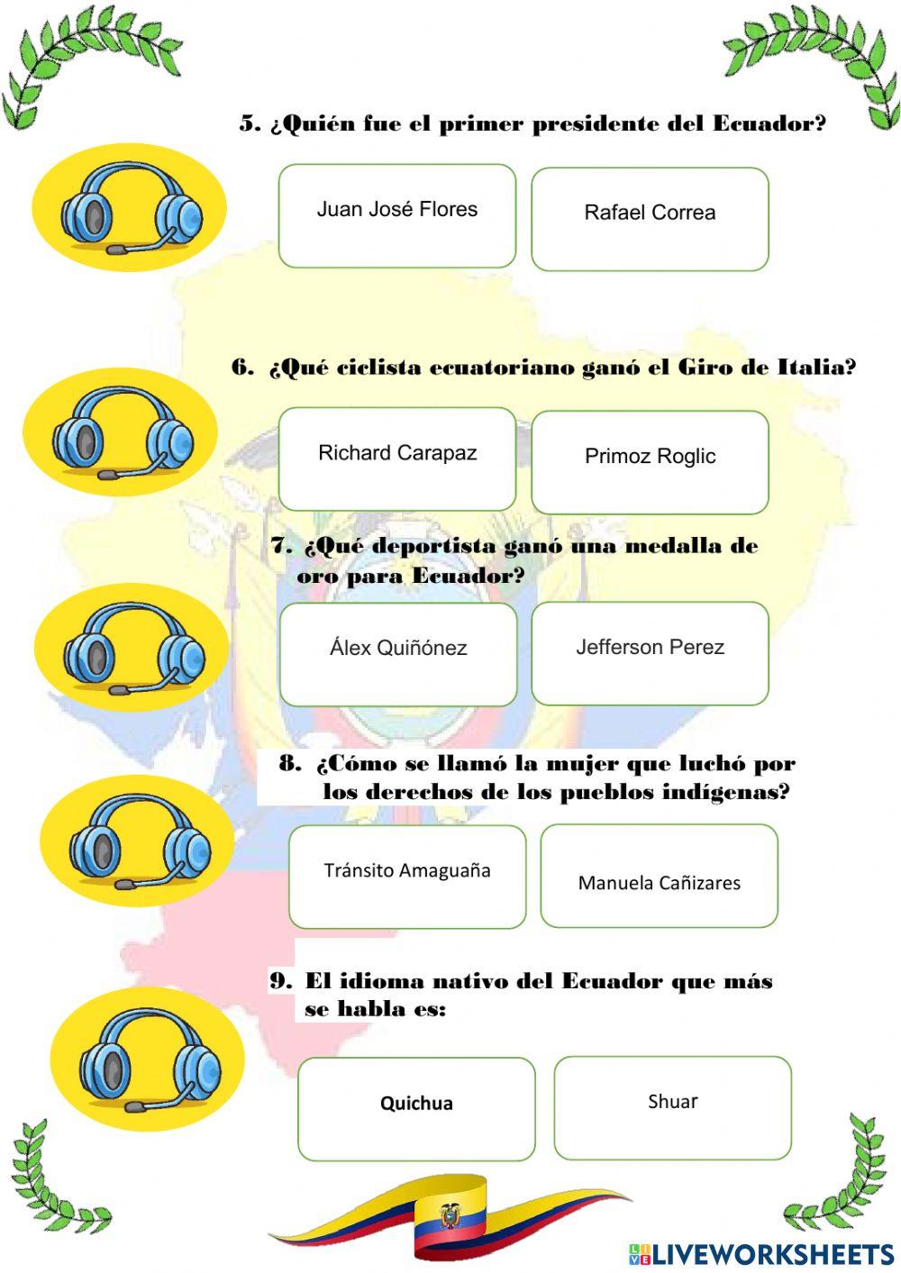 Historia del ecuador