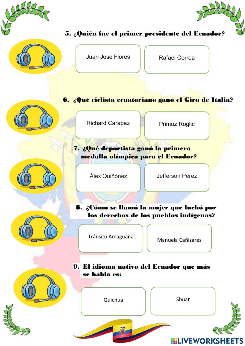 Historia del ecuador