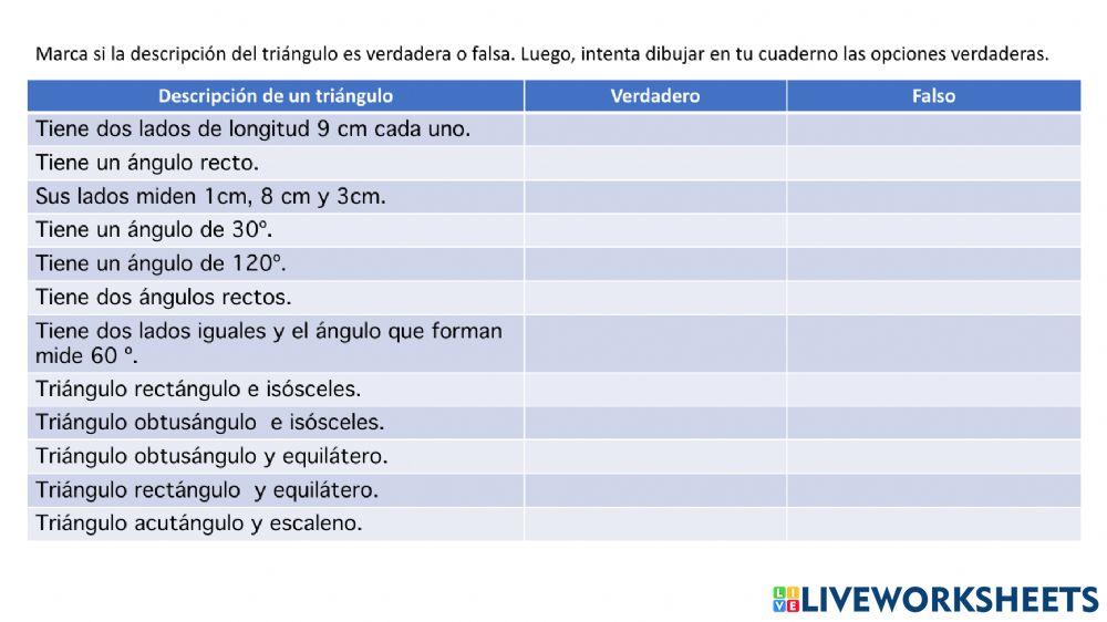 Triángulos y cuadrilateros Triángulos y cuadrilateros