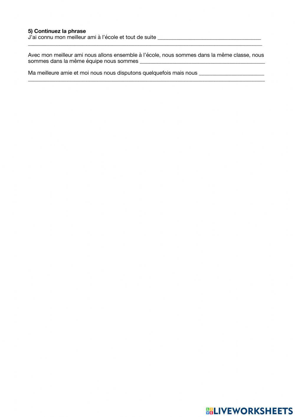 Parcours A2 unité 2 le caractère