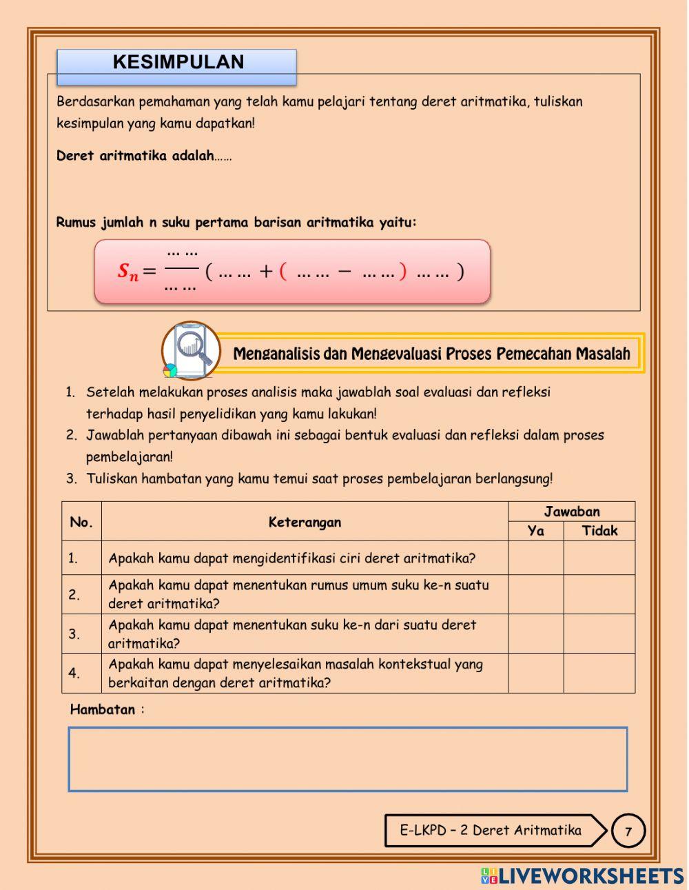 Deret aritmatika nuning rahayu