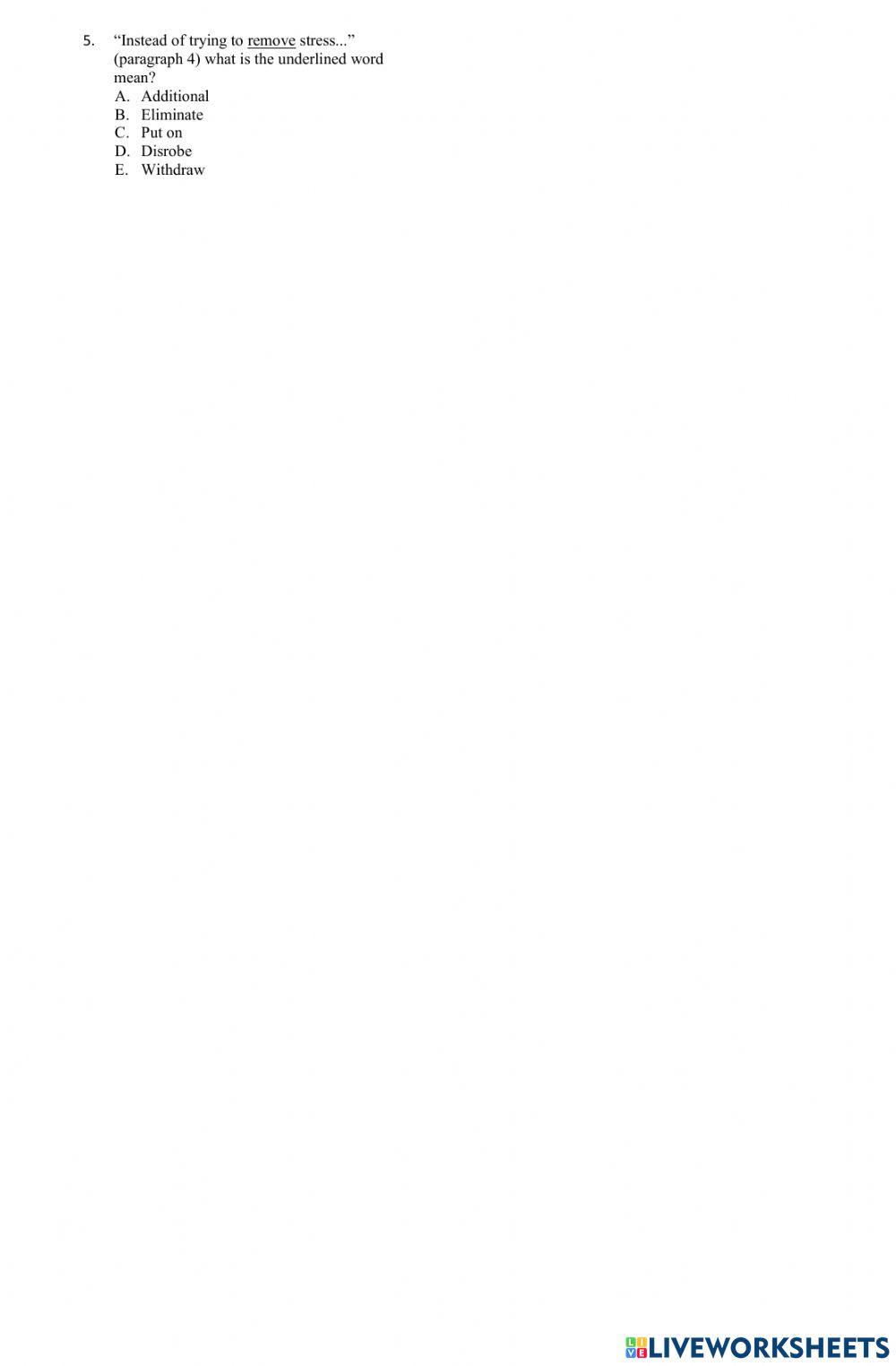 Post test ptn bahasa inggris 5