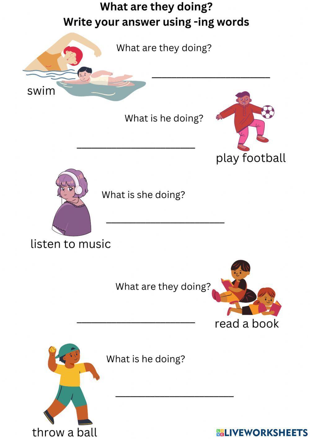 What are they doing?