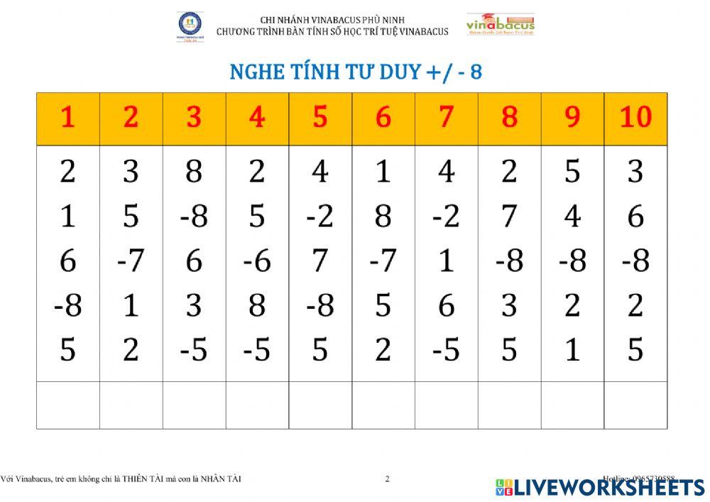Nghe tính tư duy +--8