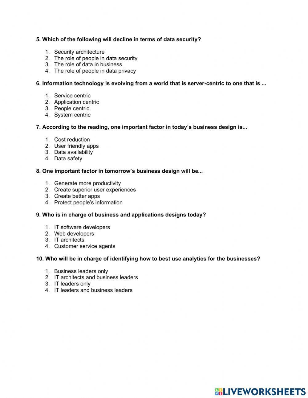 Eight Trends Driving the Future of Information Technology