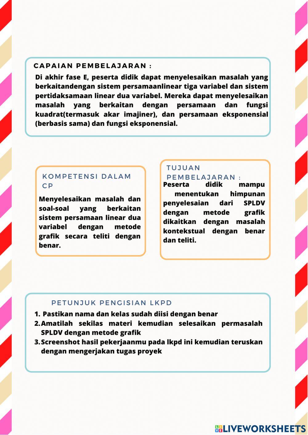 E-lkpd spldv metode grafik