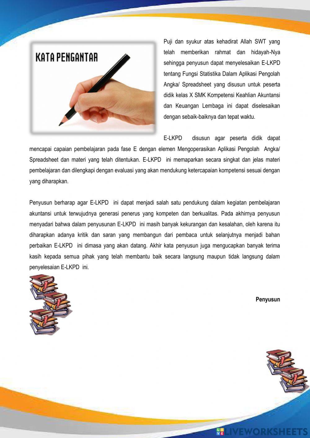 E-LKPD -Dasar-Dasar Akuntansi dan Keuangan Lembaga