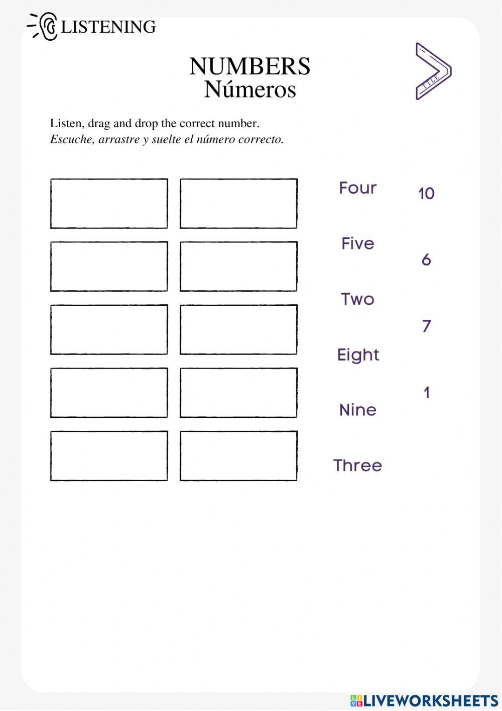 Spelling Names and Numbers