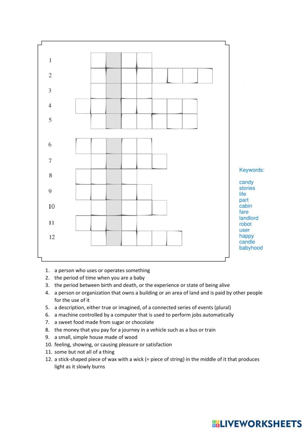 Christmas Crossword