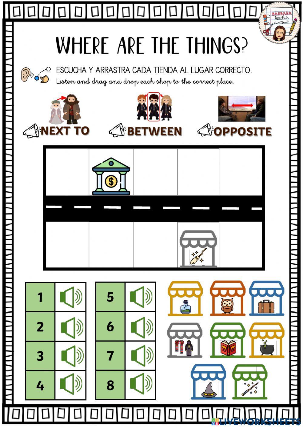 Where are the shops?