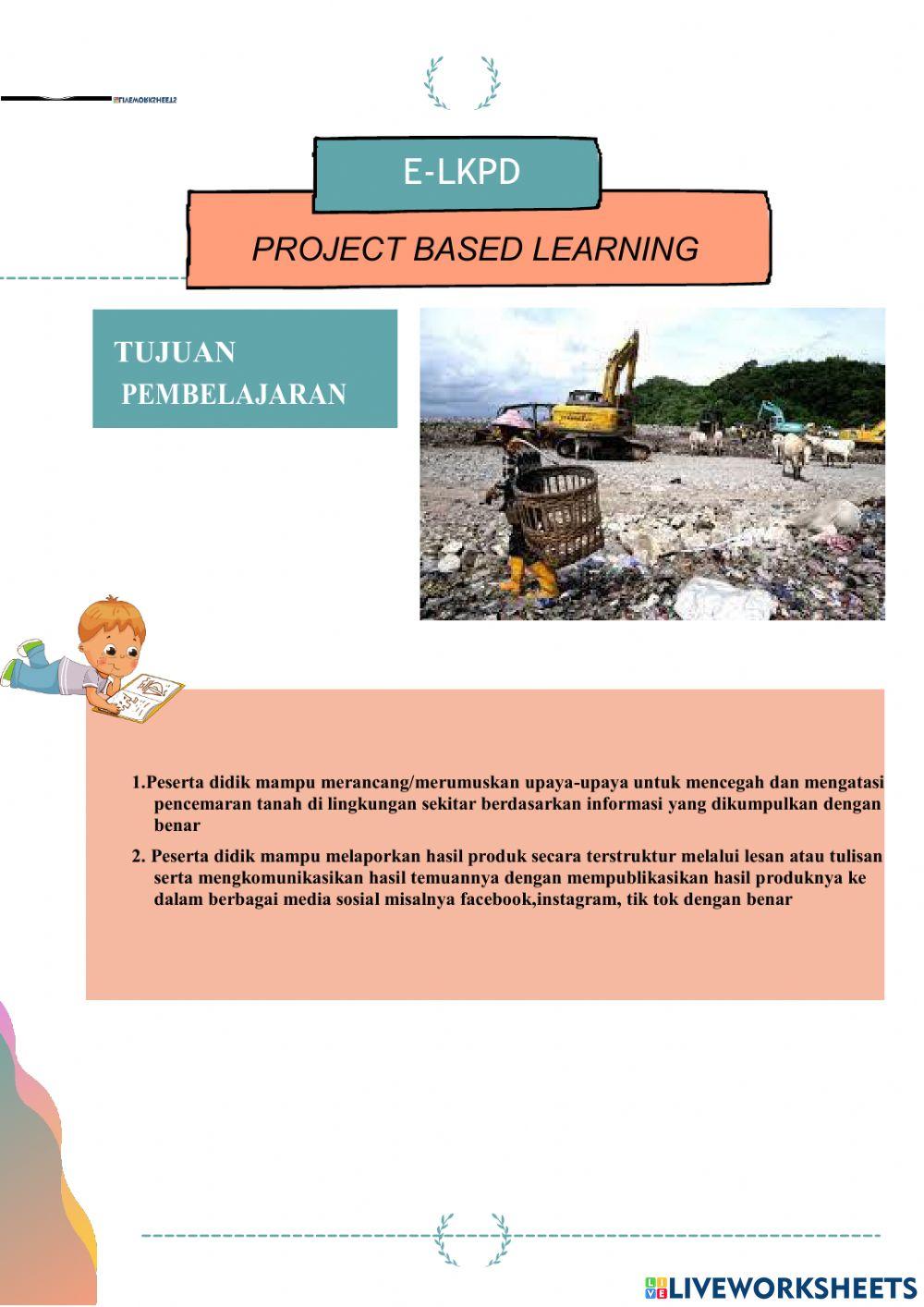 Projectpencemaran tanah