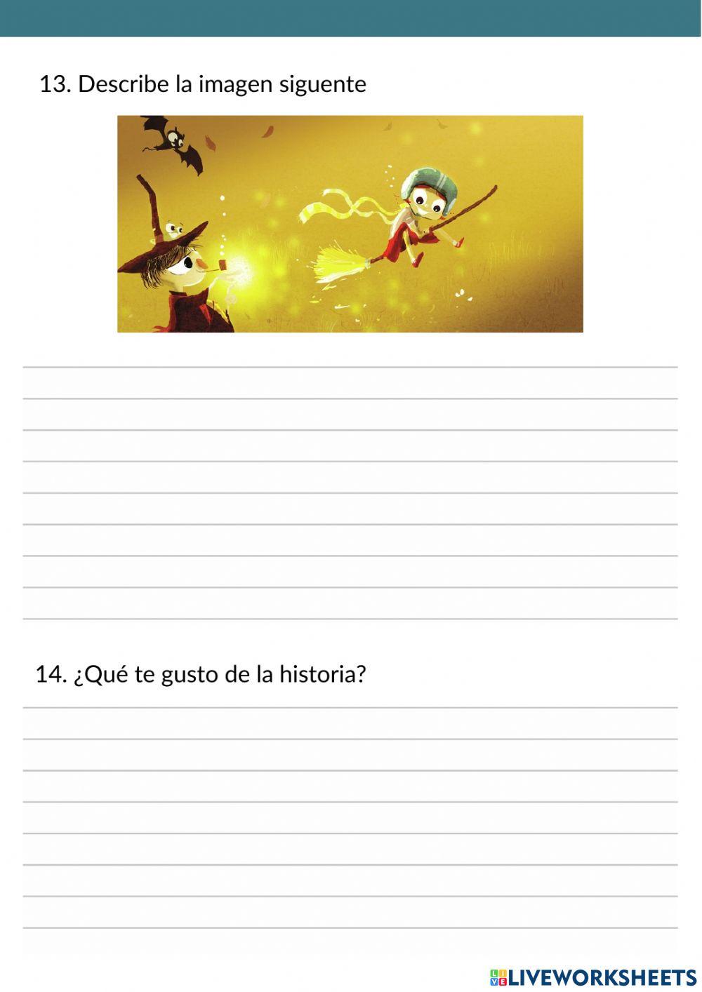 La pequeña Lía y la meiga Agatha