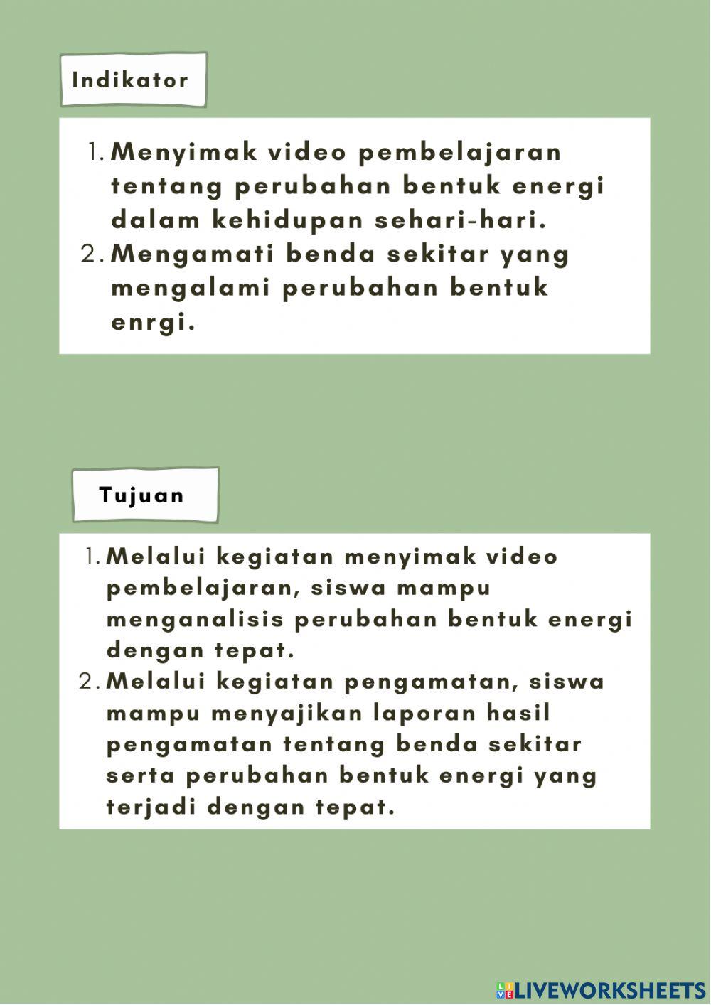 LKPD 3-Perubahan Bentuk Energi