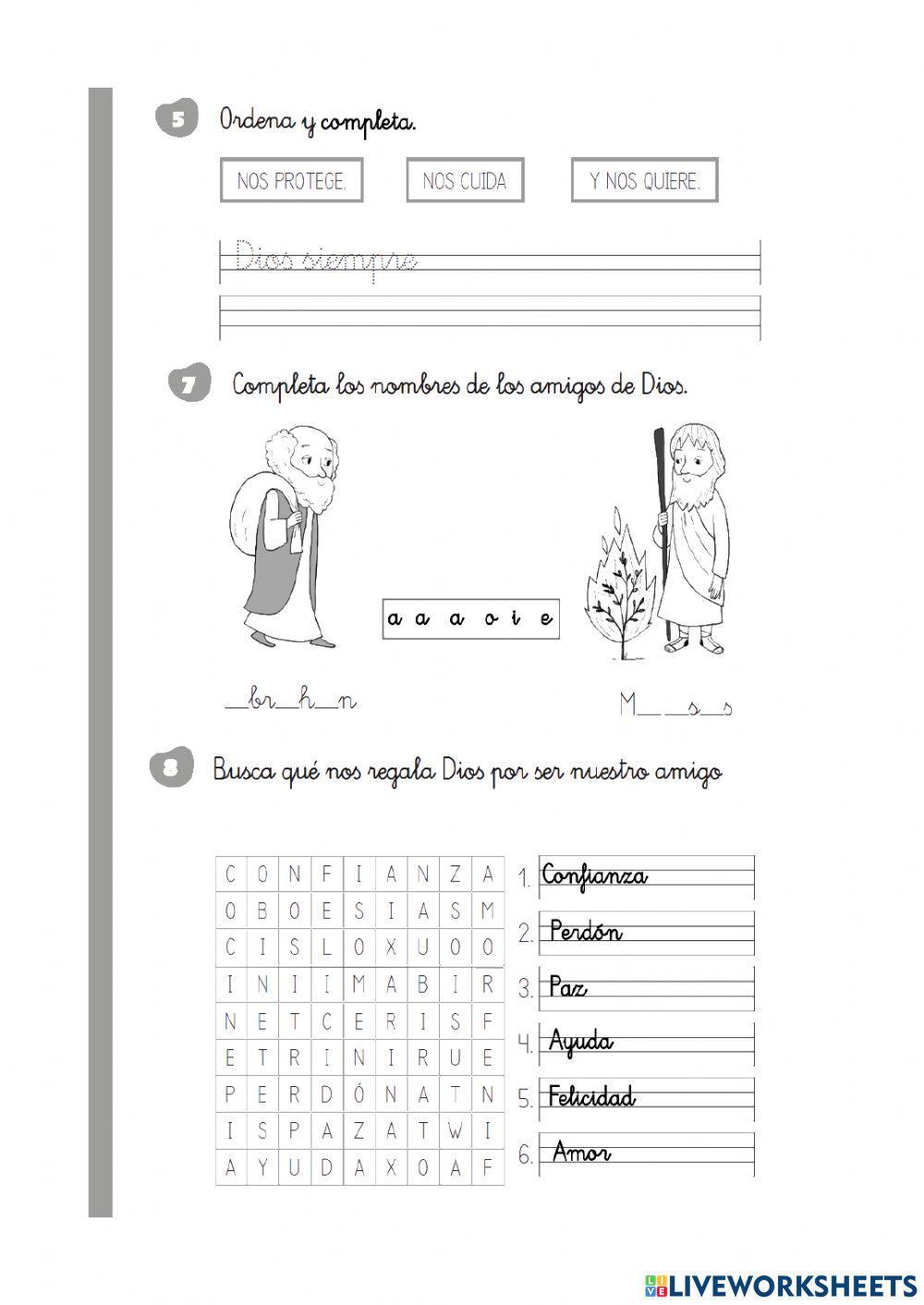 Evaluación Primer Trimeste 1º