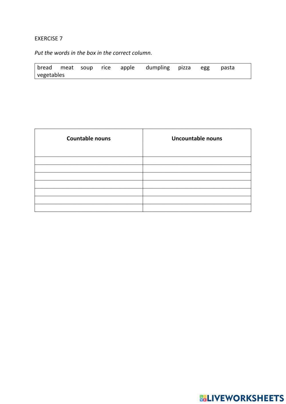 IE0, Unit 5, Reading and Writing, Exercise 7
