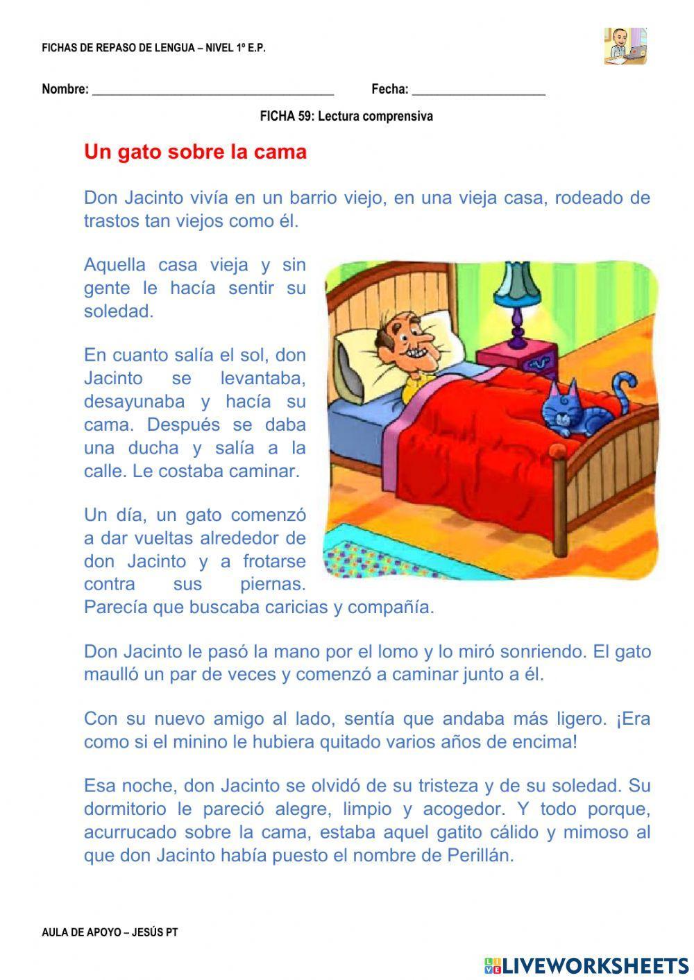 Ficha Lengua 59-1EP-Lectura comprensiva Ficha Lengua 59-1EP-Lectura comprensiva