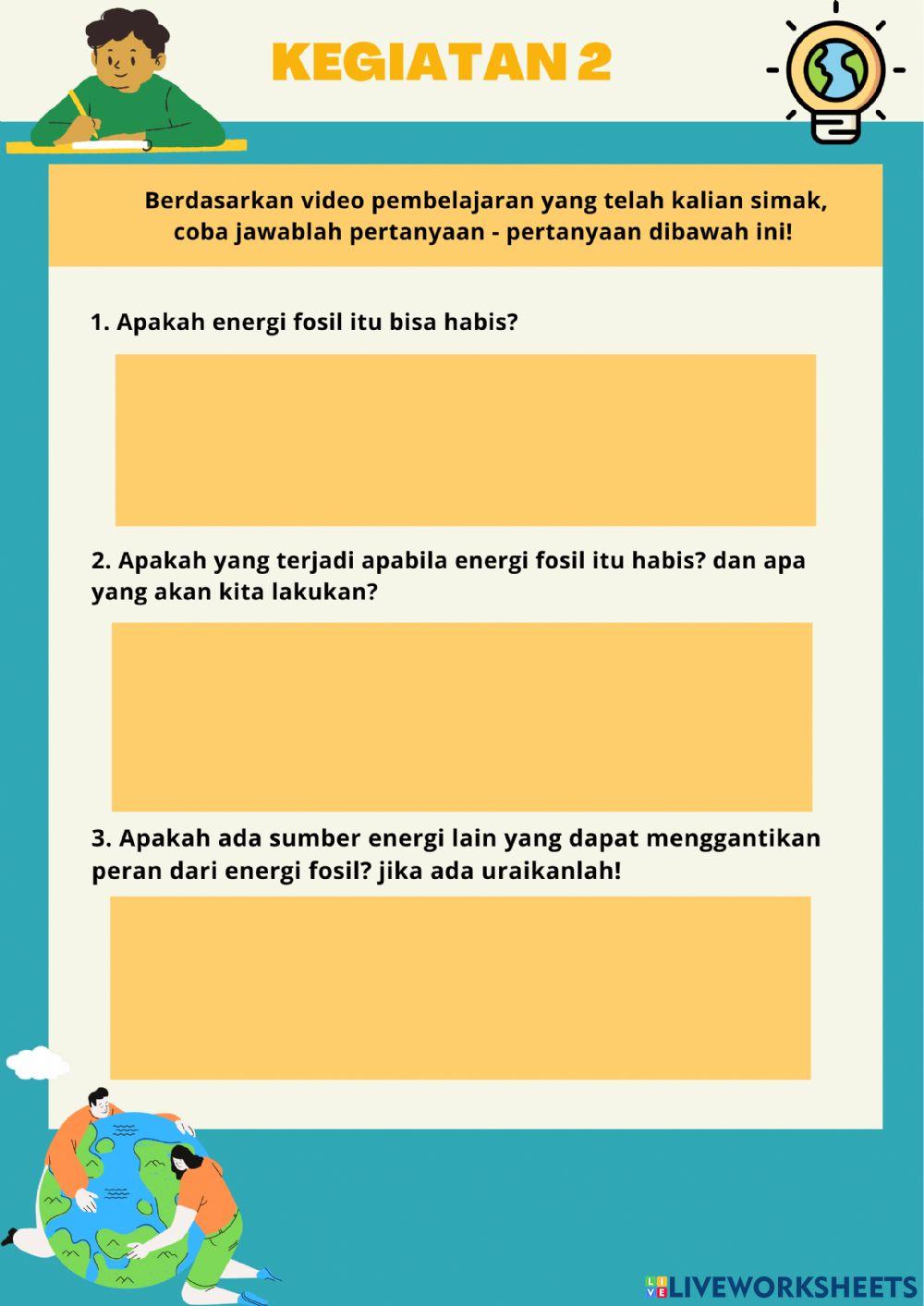 E-LKPD Materi Sumber Energi Alternatif Kelas 4